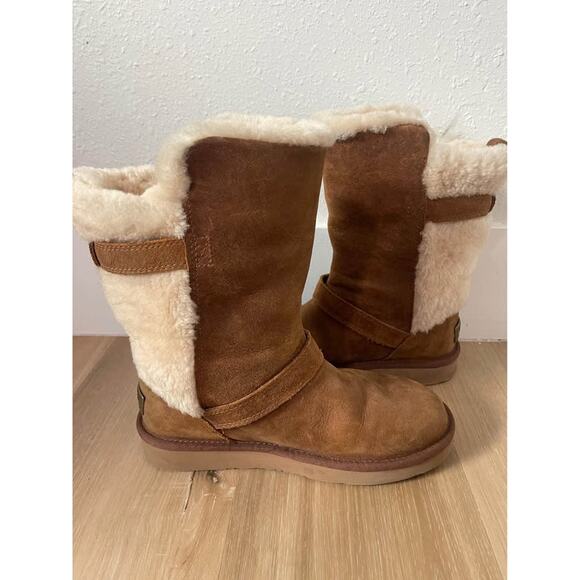 Women’s UGG Australia Becket Chestnut Boot Size 7 - Picture 5 of 10